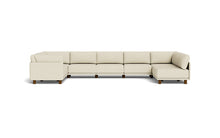 Load image into Gallery viewer, Luna - Sectional - Sunset Beige - High Arms - High Legs