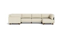Load image into Gallery viewer, Luna - Sectional - Sunset Beige - High Arms - High Legs