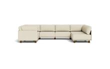 Load image into Gallery viewer, Luna - Sectional - Sunset Beige - High Arms - High Legs