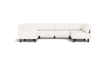 Load image into Gallery viewer, Luna - Sectional - Snowdrift - High Arms - Tall Legs
