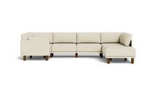 Load image into Gallery viewer, Luna - Sectional - Sunset Beige - Low Arms - Tall Legs