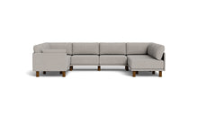 Load image into Gallery viewer, Luna - Sectional - Dream Grey - Low Arms - Tall Legs
