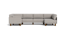 Load image into Gallery viewer, Luna - Sectional - Dream Grey - Low Arms - Tall Legs