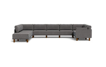 Load image into Gallery viewer, Luna - Sectional - Storm Grey - Low Arms - Tall Legs