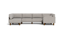 Load image into Gallery viewer, Luna - Sectional - Dream Grey - Low Arms - Tall Legs