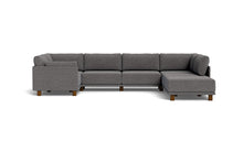 Load image into Gallery viewer, Luna - Sectional - Storm Grey - Low Arms - Low Legs