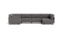 Load image into Gallery viewer, Luna - Sectional - Storm Grey - Low Arms - Low Legs