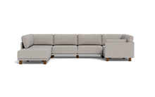 Load image into Gallery viewer, Luna - Sectional - Dream Grey - Low Arms - Low Legs