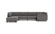 Load image into Gallery viewer, Luna - Sectional - Storm Grey - Low Arms - Low Legs