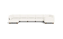 Load image into Gallery viewer, Luna - Sectional - Snowdrift - Low Arms - Low Legs