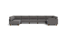 Load image into Gallery viewer, Luna - Sectional - Storm Grey - Low Arms - Low Legs