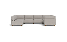 Load image into Gallery viewer, Luna - Sectional - Dream Grey - High Arms - Low Legs