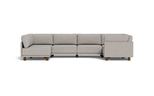 Load image into Gallery viewer, Luna - Sectional - Dream Grey - High Arms - Low Legs