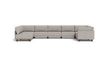 Load image into Gallery viewer, Luna - Sectional - Dream Grey - High Arms - Low Legs