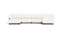 Load image into Gallery viewer, Luna - Sectional - Snowdrift - High Arms - Low Legs