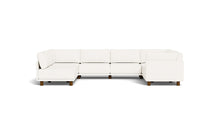 Load image into Gallery viewer, Luna - Sectional - Snowdrift - High Arms - Low Legs