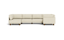 Load image into Gallery viewer, Luna - Sectional - Sunset Beige - High Arms - High Legs
