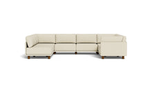 Load image into Gallery viewer, Luna - Sectional - Sunset Beige - High Arms - High Legs
