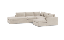 Load image into Gallery viewer, Ciello XL - Sectional - Dune - Regular Arms