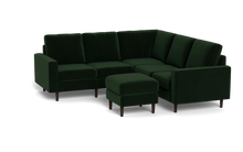 Load image into Gallery viewer, Altus - Sectional - Emerald - Square Arms