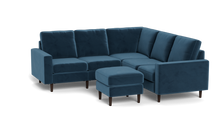 Load image into Gallery viewer, Altus - Sectional - Sapphire - Square Arms