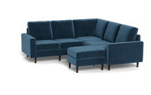 Load image into Gallery viewer, Altus - Sectional - Sapphire - Square Arms