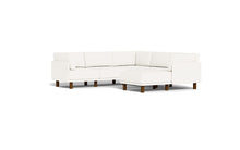 Load image into Gallery viewer, Luna - Sectional - Snowdrift - High Arms - Tall Legs