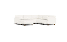 Load image into Gallery viewer, Luna - Sectional - Snowdrift - Low Arms - Low Legs