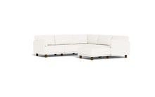 Load image into Gallery viewer, Luna - Sectional - Snowdrift - Low Arms - Low Legs