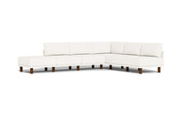 Load image into Gallery viewer, Luna - Sectional - Snowdrift - High Arms - Tall Legs