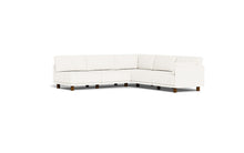 Load image into Gallery viewer, Luna - Sectional - Snowdrift - Low Arms - Low Legs