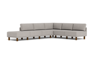 Load image into Gallery viewer, Luna - Sectional - Dream Grey - High Arms - Tall Legs