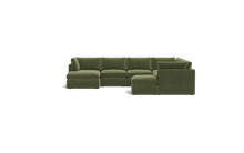 Load image into Gallery viewer, Ciello XL - Sectional - Cypress Green - High Angled