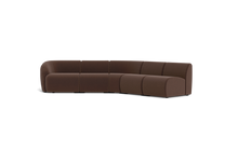 Load image into Gallery viewer, Cassini - Wedge Sectional - Chocolate