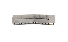 Load image into Gallery viewer, Luna - Sectional - Dream Grey - High Arms - Tall Legs