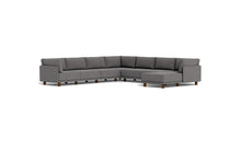 Load image into Gallery viewer, Luna - Sectional - Storm Grey - High Arms - Low Legs