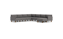 Load image into Gallery viewer, Luna - Sectional - Storm Grey - Low Arms - Tall Legs