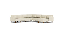 Load image into Gallery viewer, Luna - Sectional - Sunset Beige - Low Arms - Tall Legs