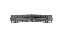 Load image into Gallery viewer, Luna - Sectional - Storm Grey - Low Arms - Tall Legs