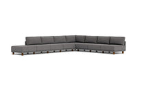 Load image into Gallery viewer, Luna - Sectional - Storm Grey - High Arms - Low Legs