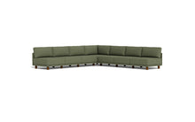 Load image into Gallery viewer, Luna - Sectional - Moss Green - High Arms - Low Legs
