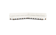 Load image into Gallery viewer, Luna - Sectional - Snowdrift - High Arms - Tall Legs