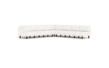 Load image into Gallery viewer, Luna - Sectional - Snowdrift - High Arms - Tall Legs