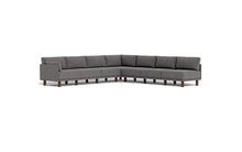 Load image into Gallery viewer, Luna - Sectional - Storm Grey - Low Arms - Tall Legs