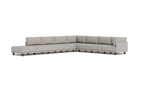 Load image into Gallery viewer, Luna - Sectional - Dream Grey - High Arms - Low Legs