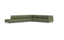 Load image into Gallery viewer, Luna - Sectional - Moss Green - High Arms - Low Legs