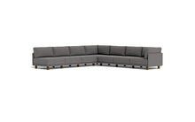 Load image into Gallery viewer, Luna - Sectional - Storm Grey - High Arms - Low Legs