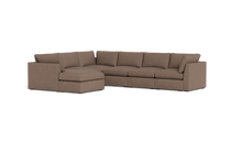 Load image into Gallery viewer, Ciello XL - Sectional - Mocha - High Angled