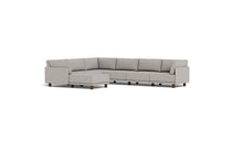 Load image into Gallery viewer, Luna - Sectional - Dream Grey - High Arms - Low Legs