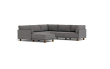 Load image into Gallery viewer, Luna - Sectional - Storm Grey - High Arms - Low Legs